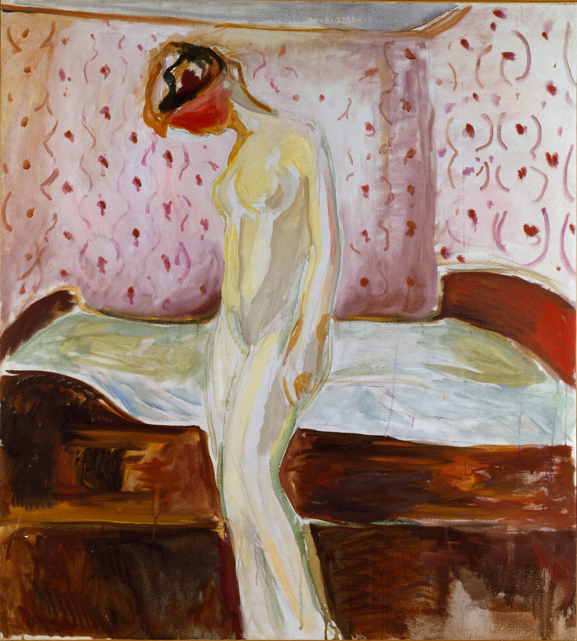 Fiatal lány sír alkotó: Edvard Munch