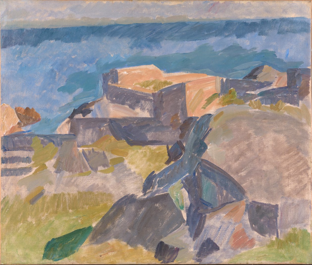 Christiansø tájkép alkotó: Edvard Weie