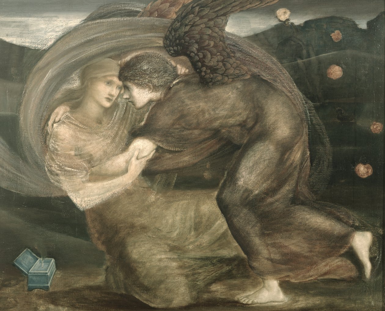 Ámor és Psyche alkotó: Edward Burne Jones