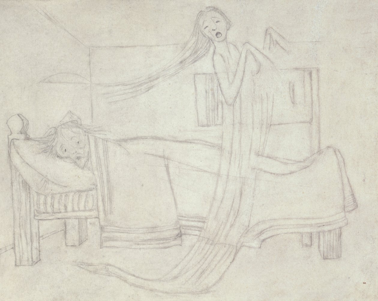A festő álma II (lásd még 360402) alkotó: Edward Burne Jones