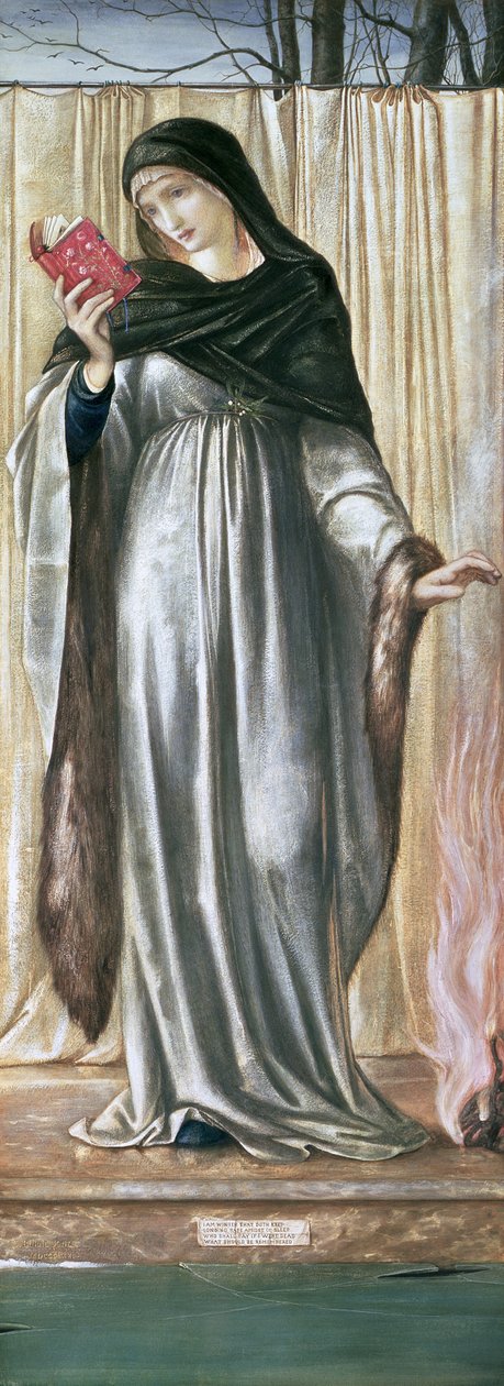 Tél, 1869-70 alkotó: Edward Burne Jones