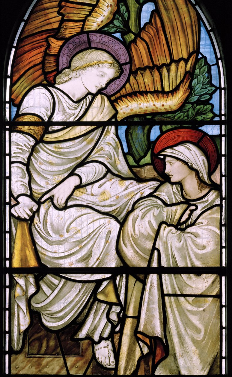 Easthampstead, St Michael & St Mary Magdalen, Morris & Co., Edward Burne-Jones, Mary Magdalen, 1876 alkotó: Edward Burne Jones