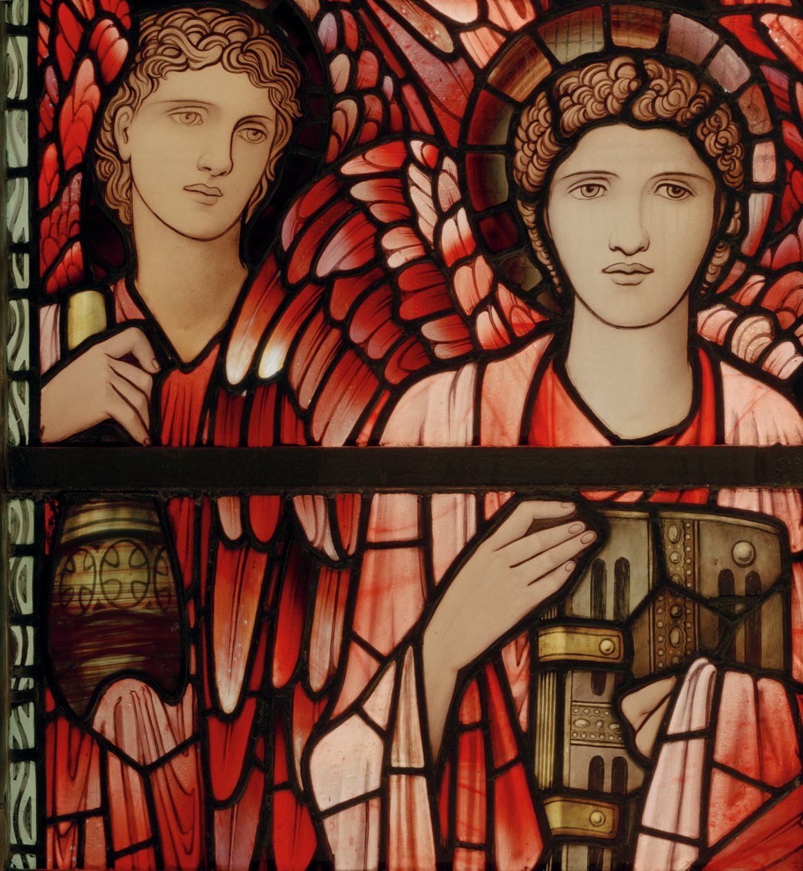 Az utolsó ítélet ablaka, részlet, 1897 alkotó: Edward Burne Jones