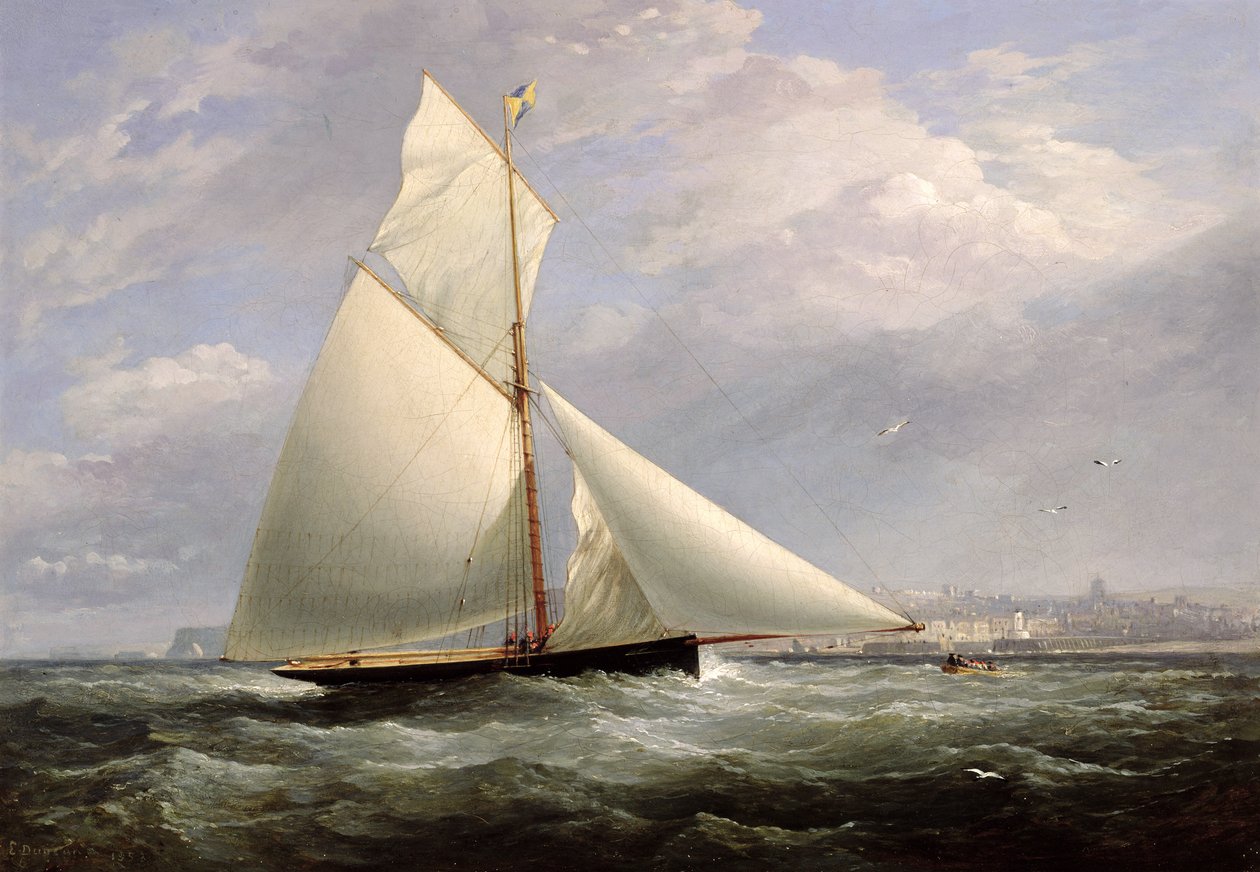Ramsgate előtt, 1853 alkotó: Edward Duncan