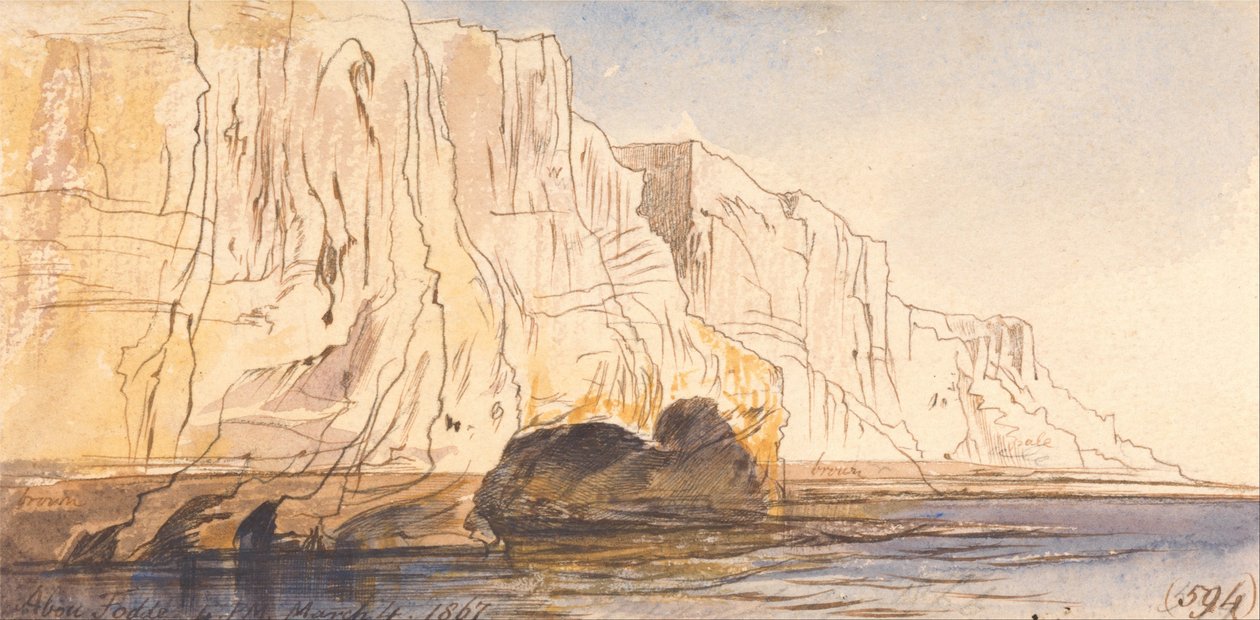 Abu Fodde, 1867. március 4, 16.00 (594) alkotó: Edward Lear