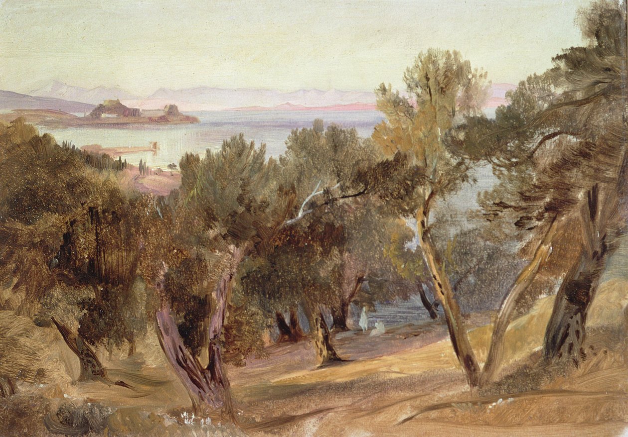 Korfu, 19. század alkotó: Edward Lear