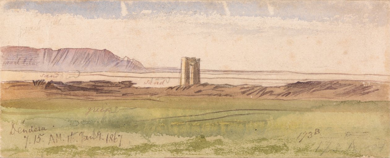 Dendera 186 alkotó: Edward Lear