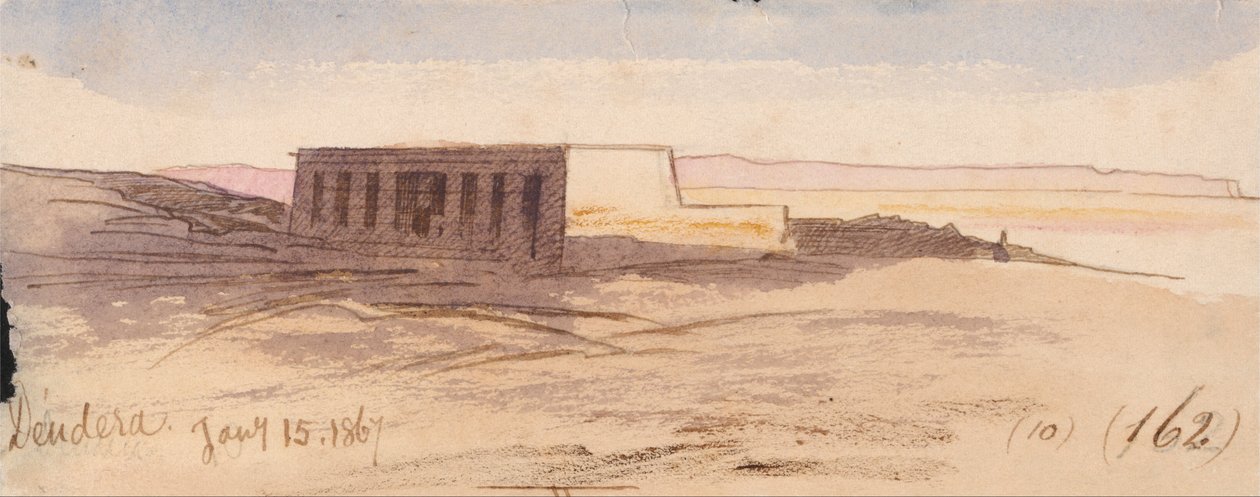 Dendera 162 alkotó: Edward Lear