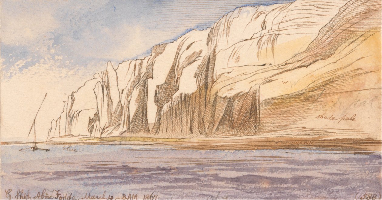 Gebel Sheikh Abu Fodde, 1867. március 4., 8:00 (588) alkotó: Edward Lear