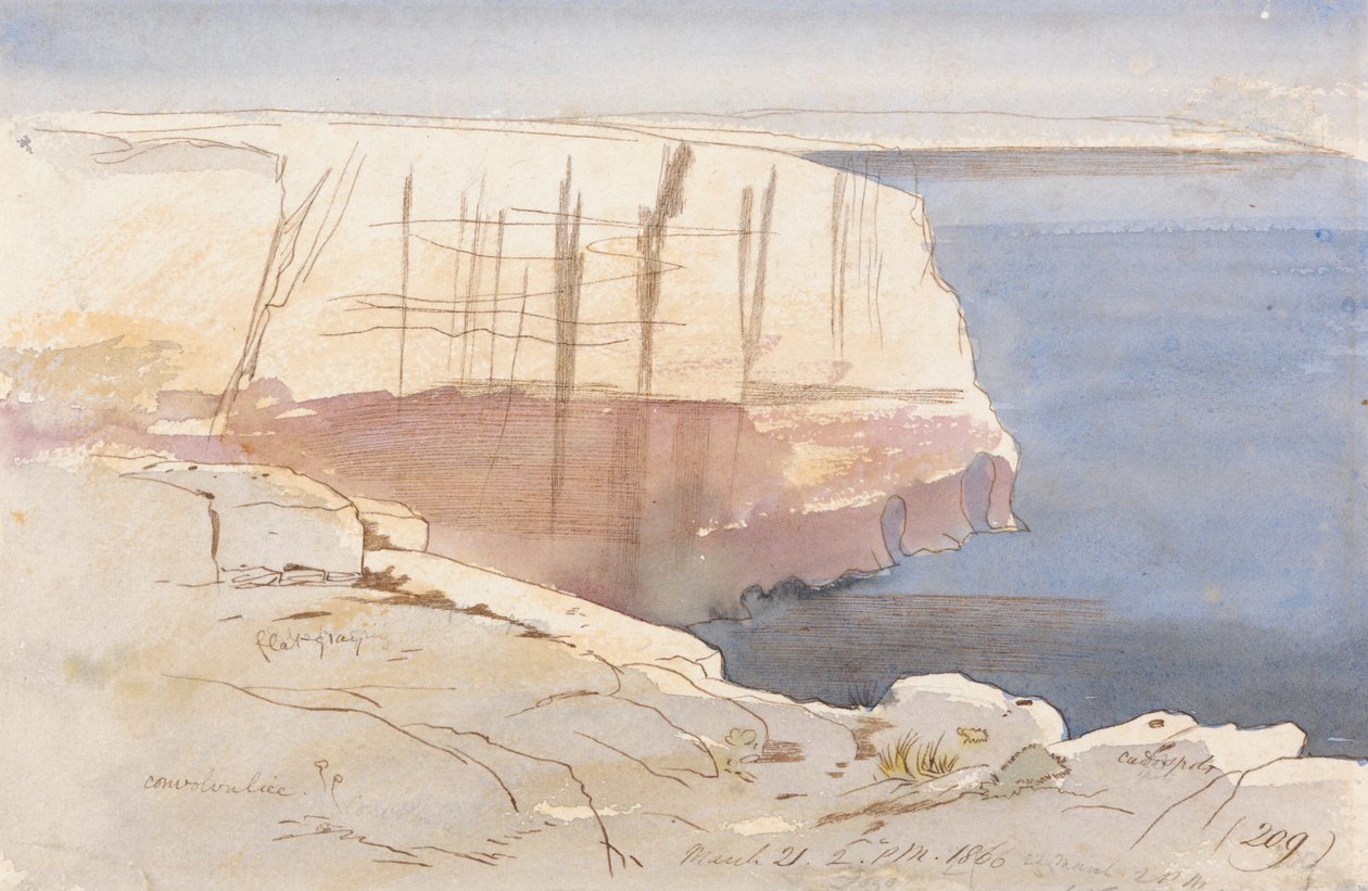 Gozo, Málta közelében alkotó: Edward Lear