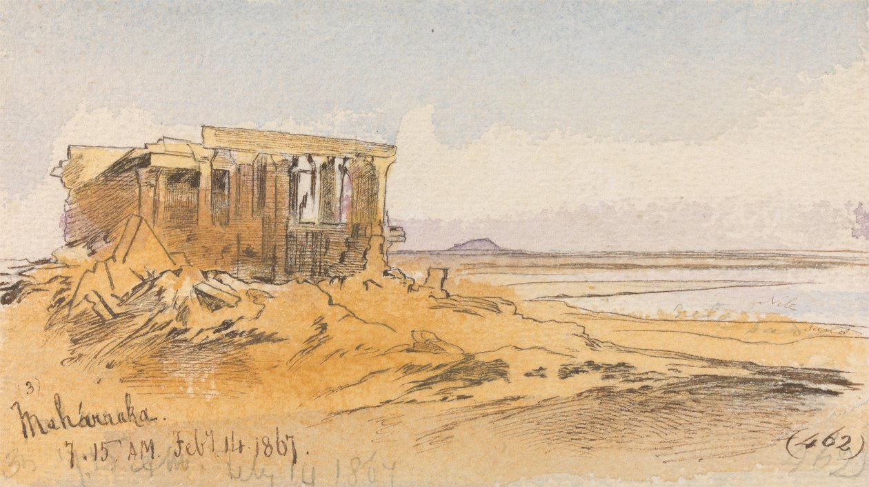Maharraka, 1867. február 14, 7-15 (462) alkotó: Edward Lear