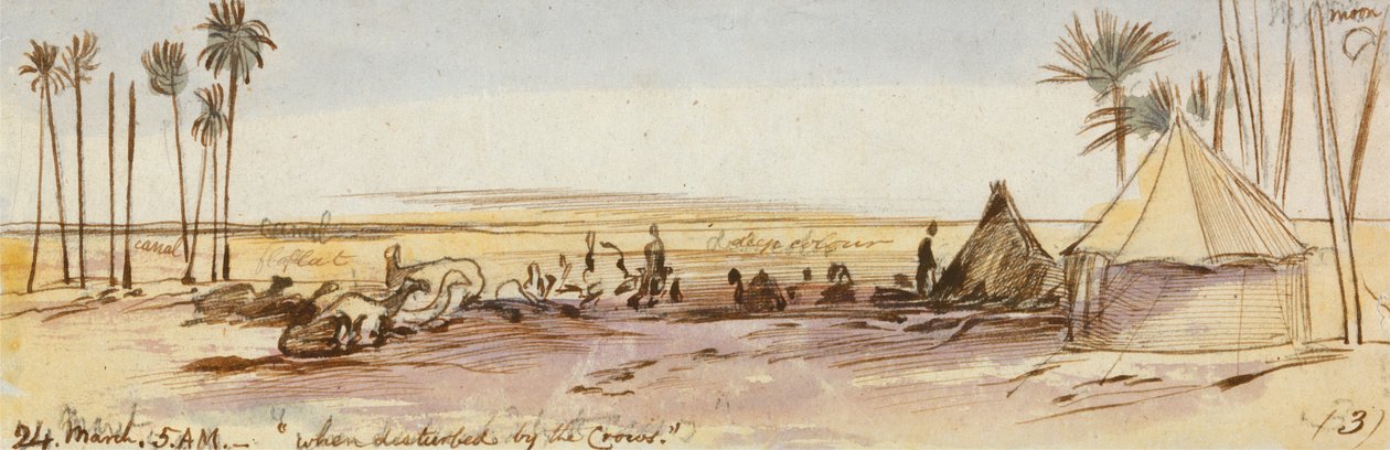 Belbeis közelében alkotó: Edward Lear