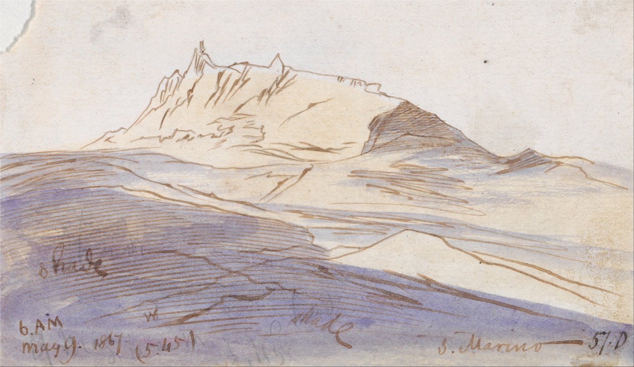 San Marino alkotó: Edward Lear