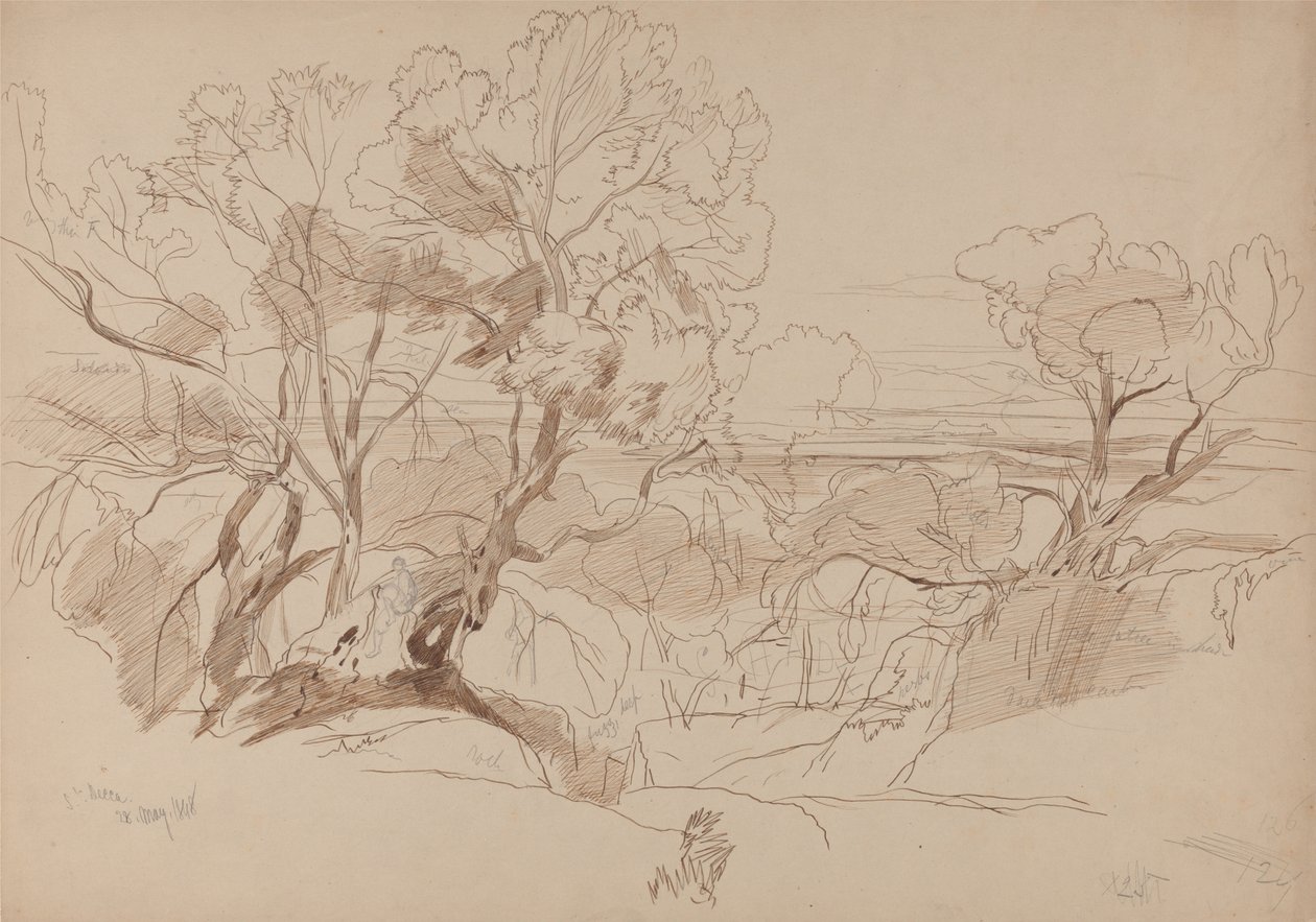 Santa Decca, Korfu alkotó: Edward Lear