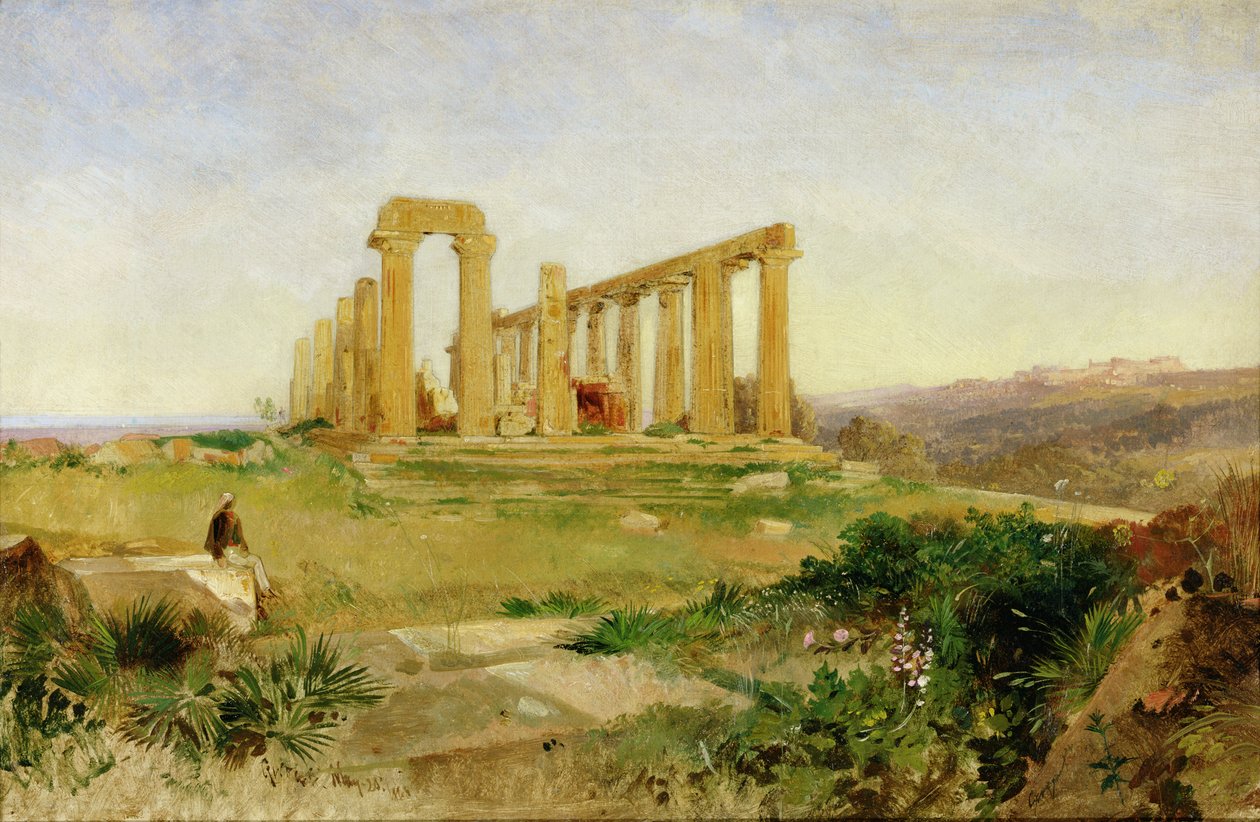 Agrigento temploma alkotó: Edward Lear