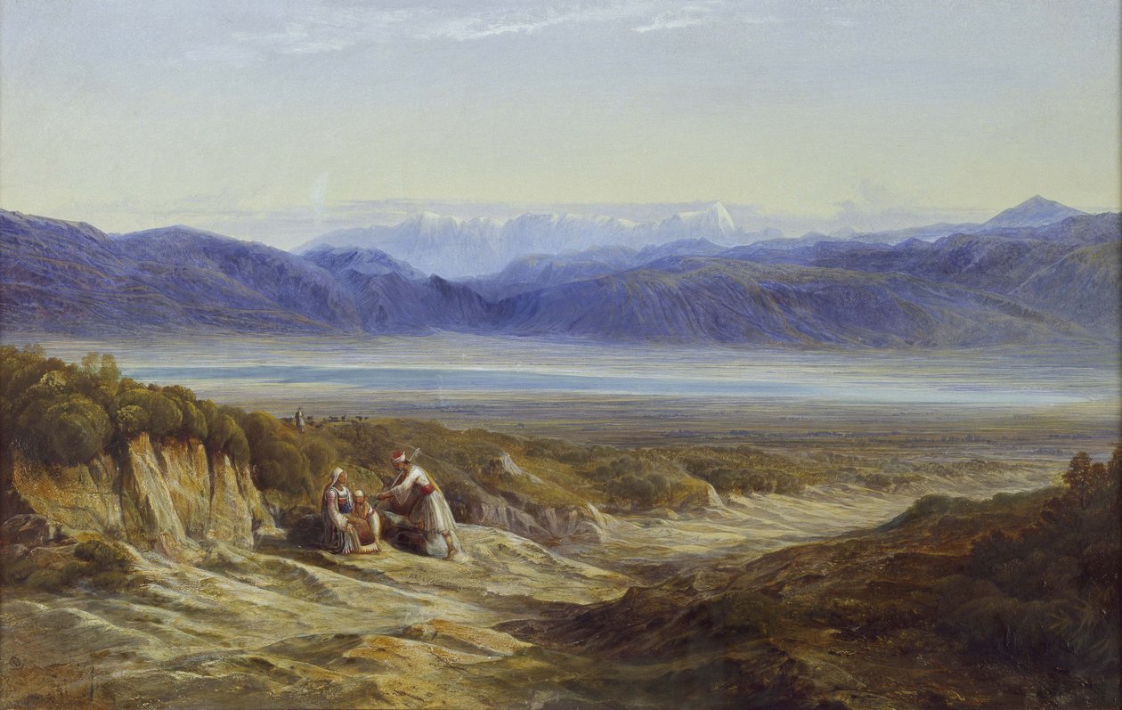 Thermopylae, 1872 alkotó: Edward Lear