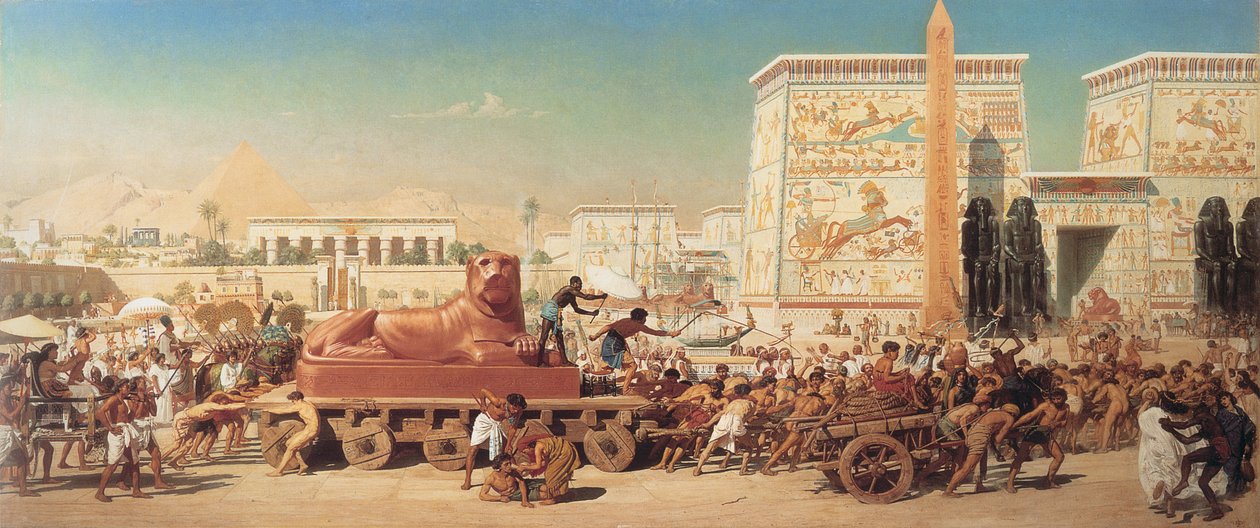 Izrael Egyiptomban alkotó: Edward John Poynter