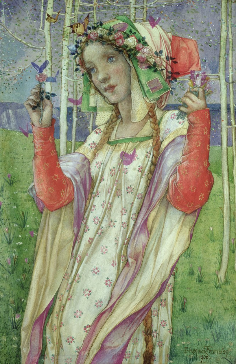 Tündérföld, 1906 alkotó: Edward Reginald Frampton