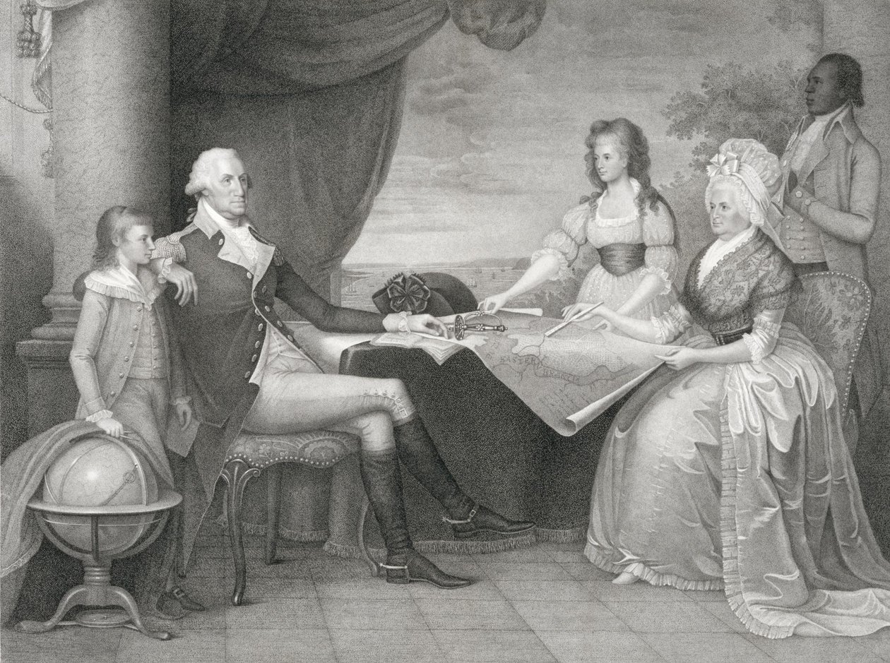 A Washington család alkotó: Edward Savage