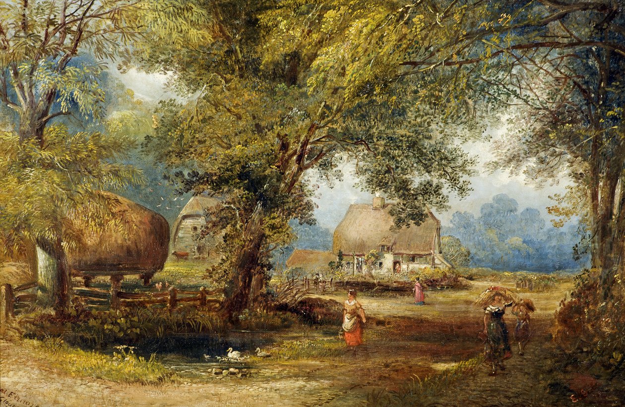Elmore-ban, Gloucester, 1879 alkotó: Edward Smith