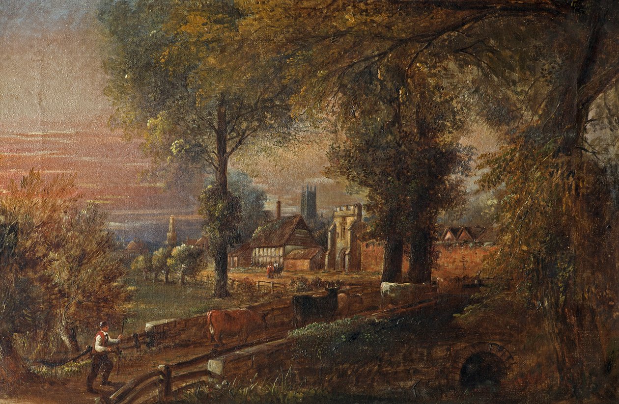 Llanthony, Gloucester, 1870 alkotó: Edward Smith