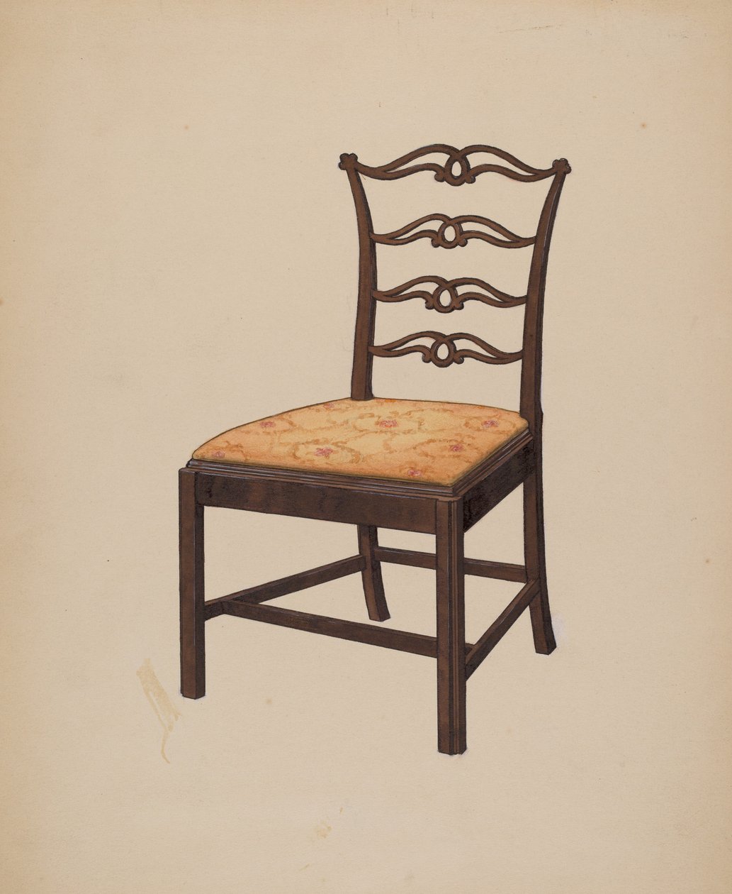 Chippendale szék alkotó: Edward A. Darby