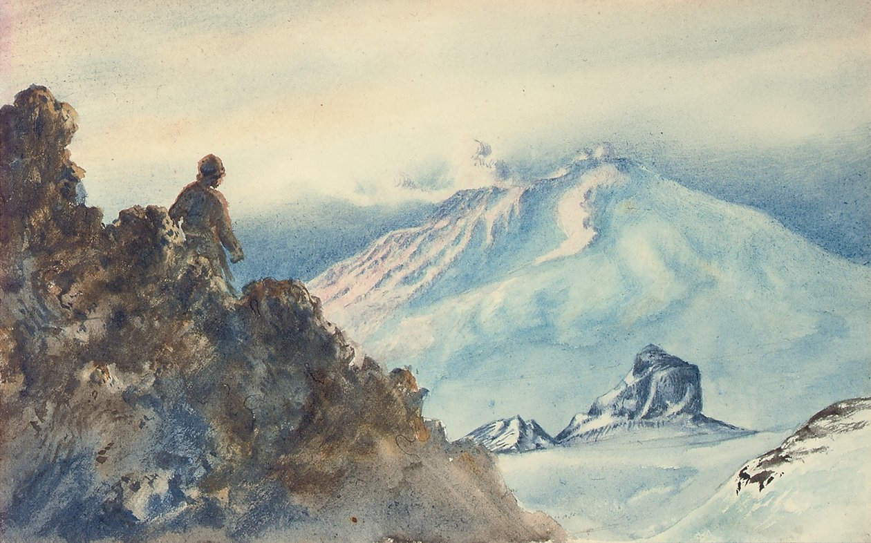 Mount Erebus és a Castle Rock alkotó: Edward Adrian Wilson