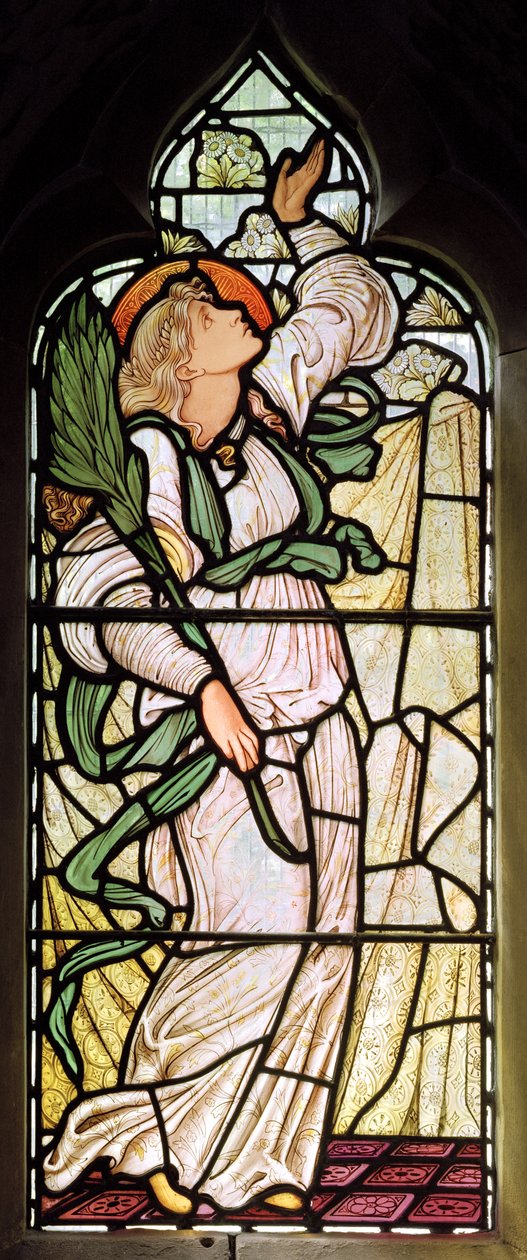 Remény, 1883 alkotó: Edward Burne Jones
