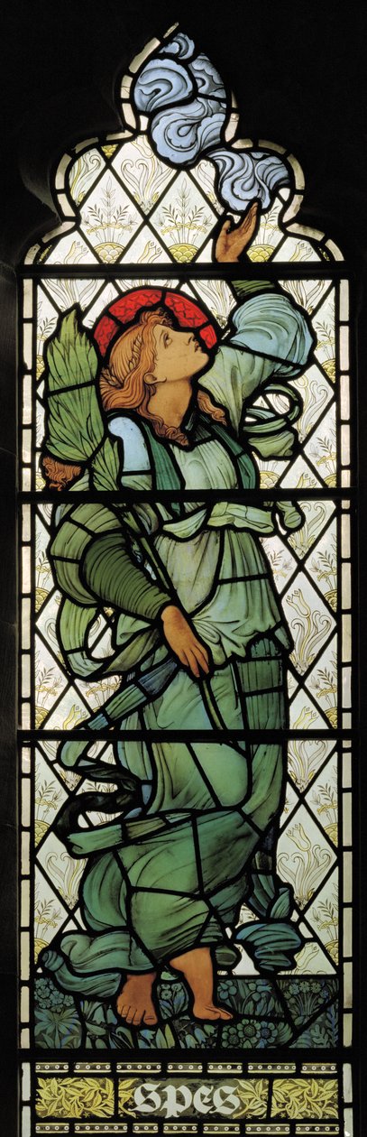 Remény, 1887 alkotó: Edward Burne Jones