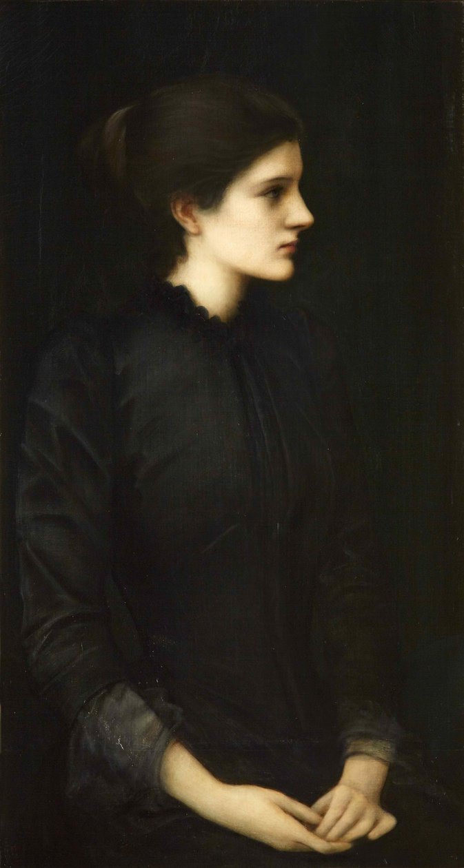 Amy Gaskell portréja, 1893. alkotó: Edward Burne Jones