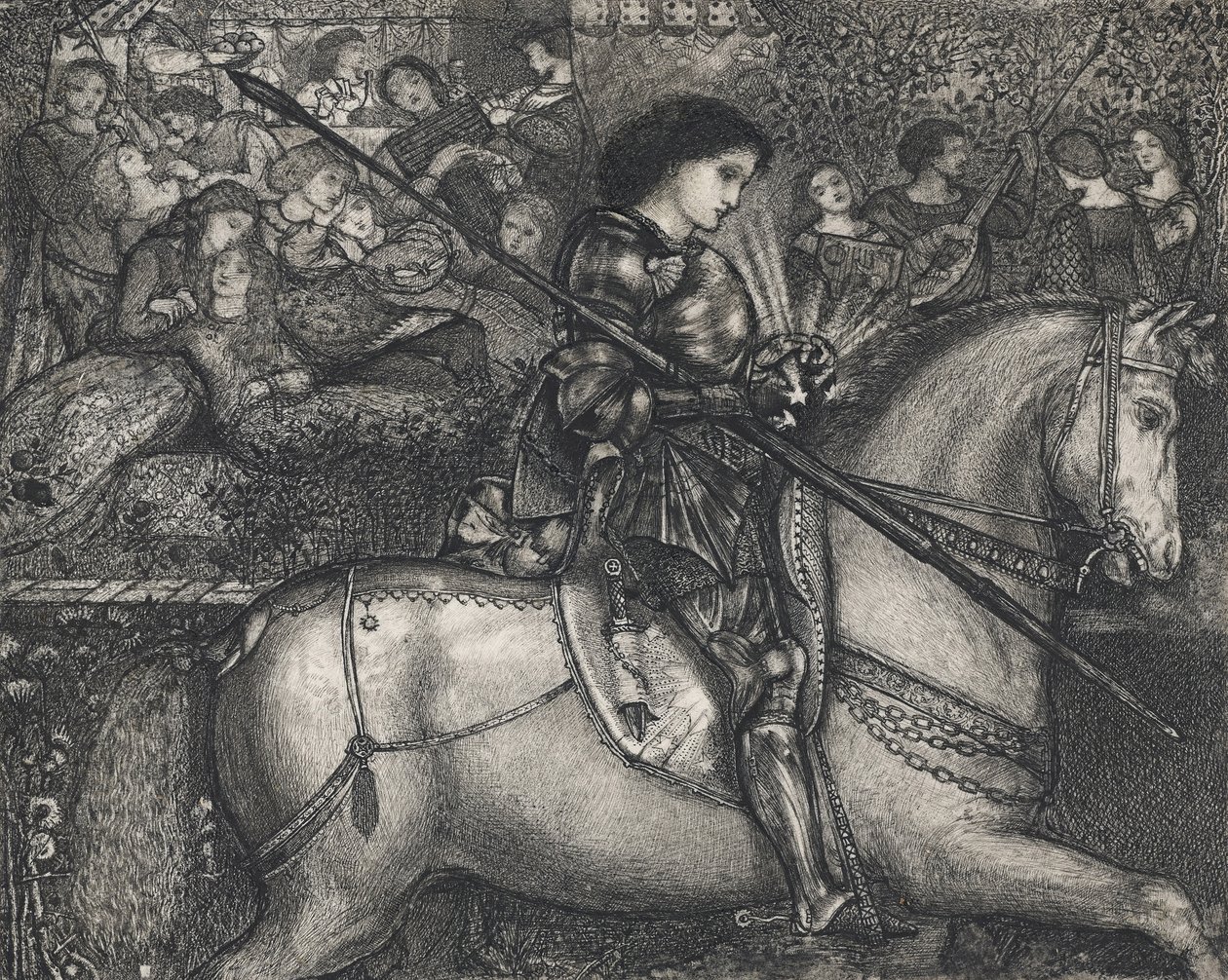Sir Galahad alkotó: Edward Burne Jones