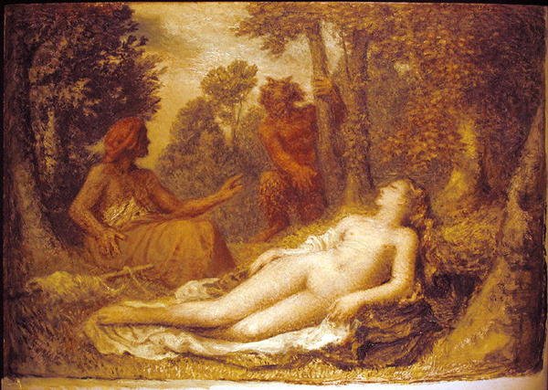 Diana (olaj, papír) alkotó: Edward Calvert