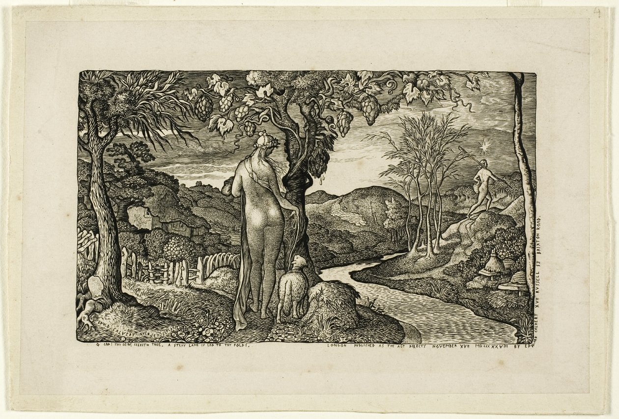 A menyasszony alkotó: Edward Calvert
