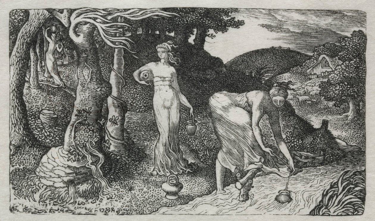 A patak, 1829. alkotó: Edward Calvert
