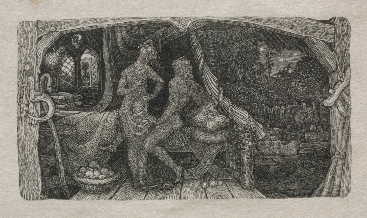 A Kamara-idill, 1829. alkotó: Edward Calvert