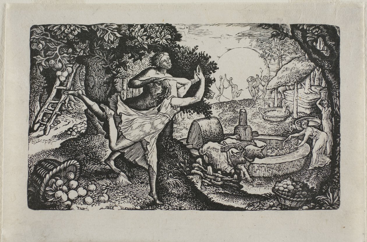 A Cyder-ünnep alkotó: Edward Calvert