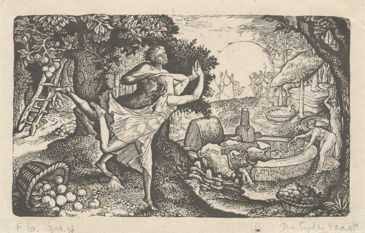 A Cyder-ünnep alkotó: Edward Calvert