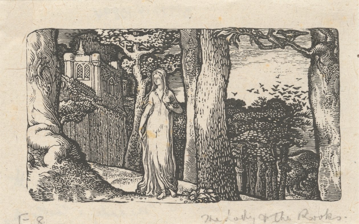 The Lady and the Rooks alkotó: Edward Calvert