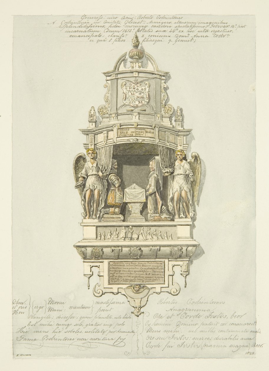 Robert Codrington emlékműve alkotó: Edward Cashin