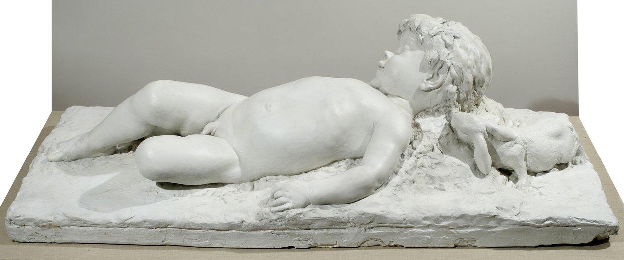 Alvó faun (gipsz) alkotó: Edward Clark Potter