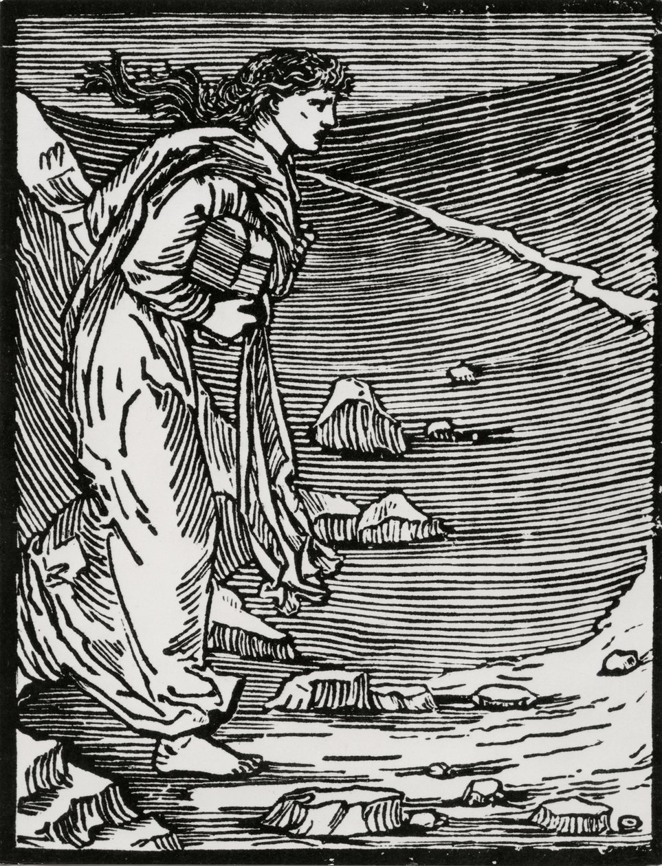 Kijönni a pokolba alkotó: Edward Coley (after) Burne Jones