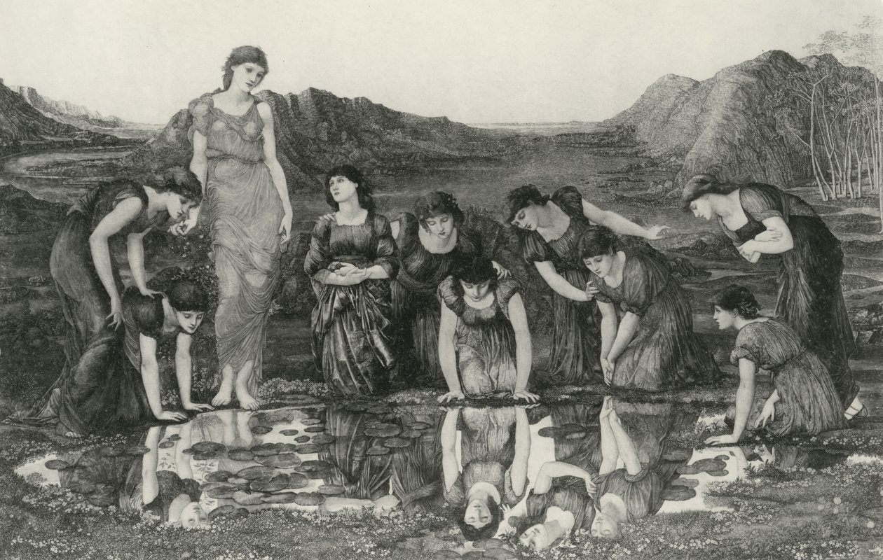 Vénusz tükre alkotó: Edward Coley (after) Burne Jones