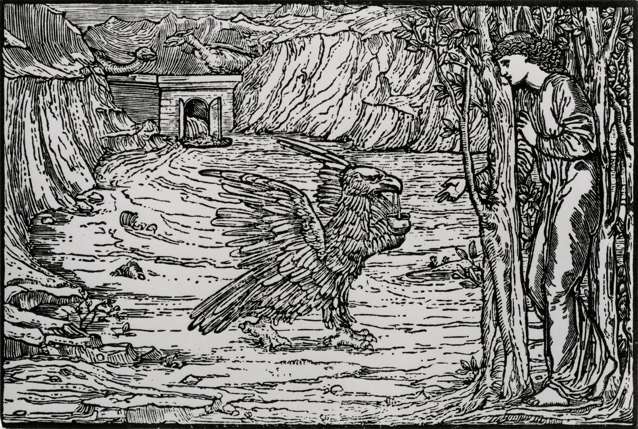 A Fekete Víz alkotó: Edward Coley (after) Burne Jones