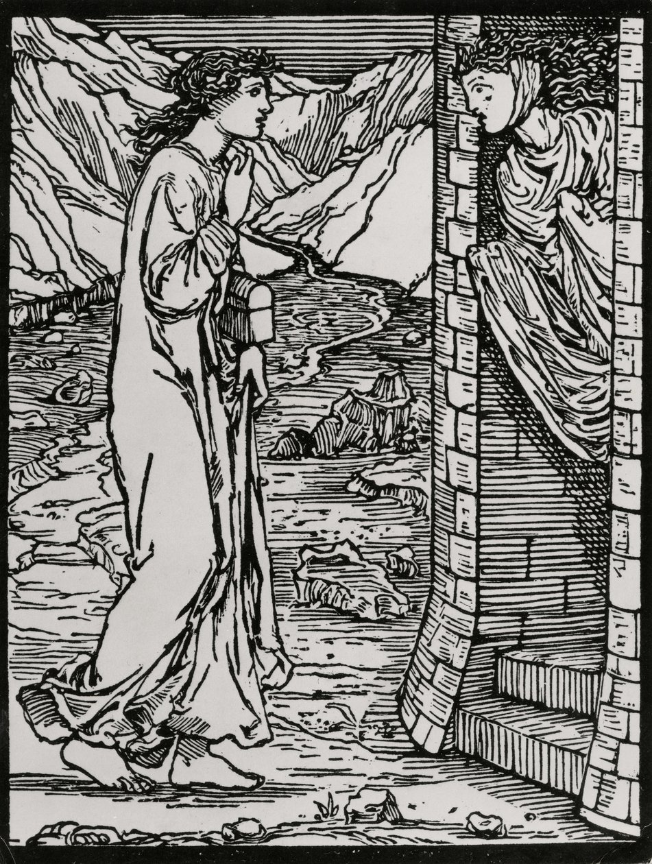 A beszélő torony alkotó: Edward Coley (after) Burne Jones