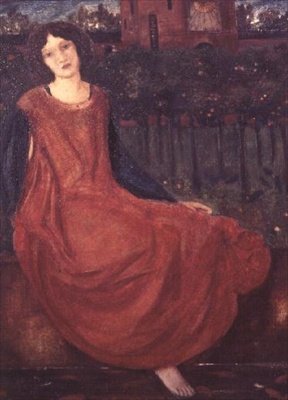 Lány és aranyhal alkotó: Edward Coley Burne Jones
