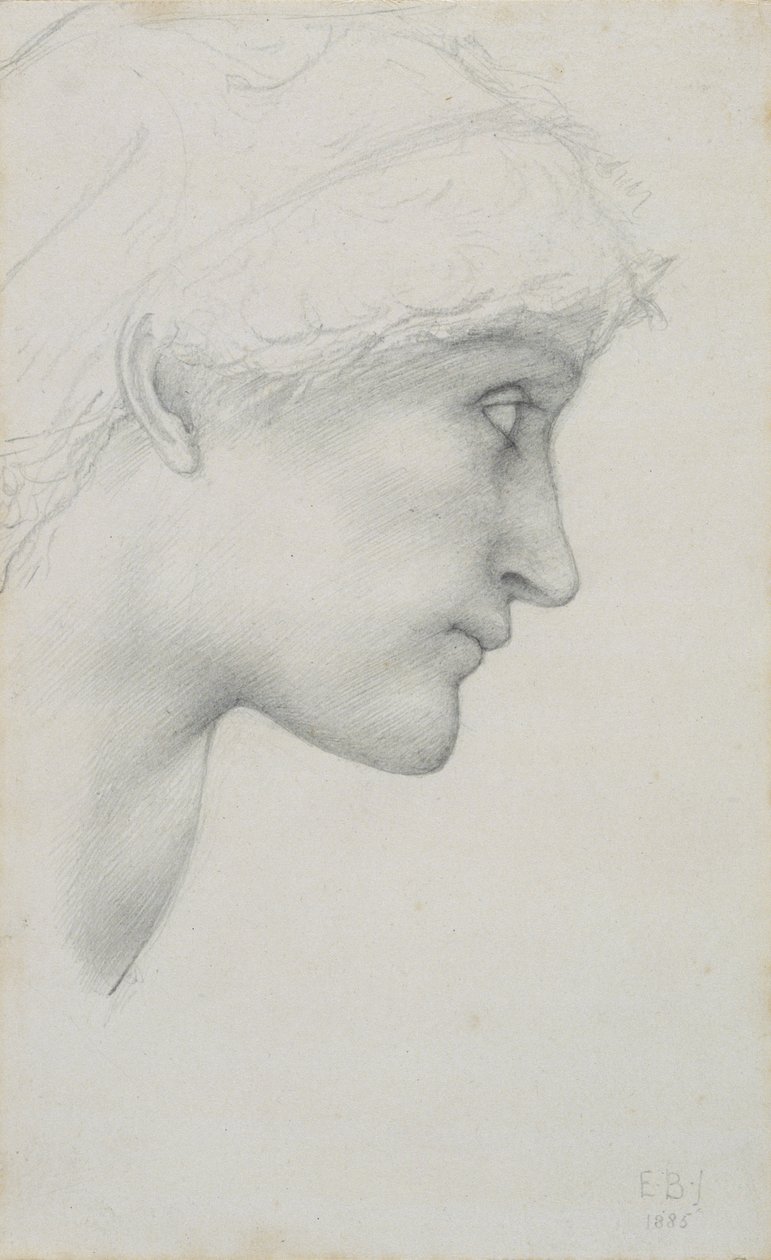 Fej alkotó: Edward Coley Burne Jones