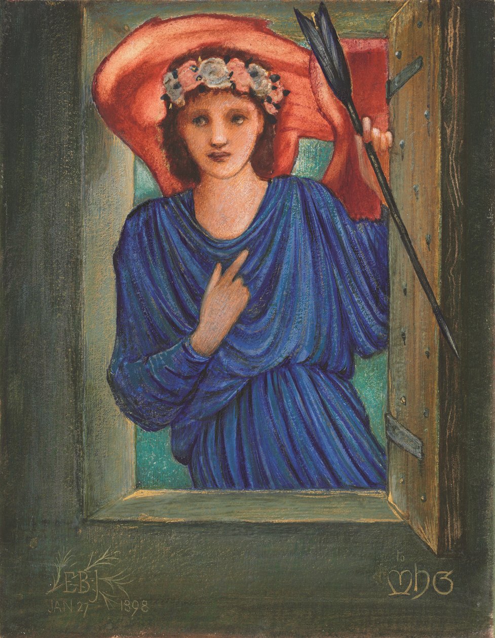 Szerelem az ablakban alkotó: Edward Coley Burne Jones