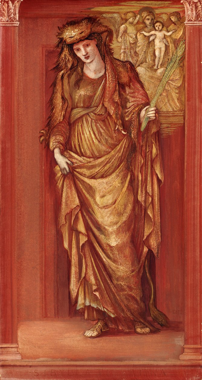 Sibylla Tiburtina, 1877 alkotó: Edward Burne Jones