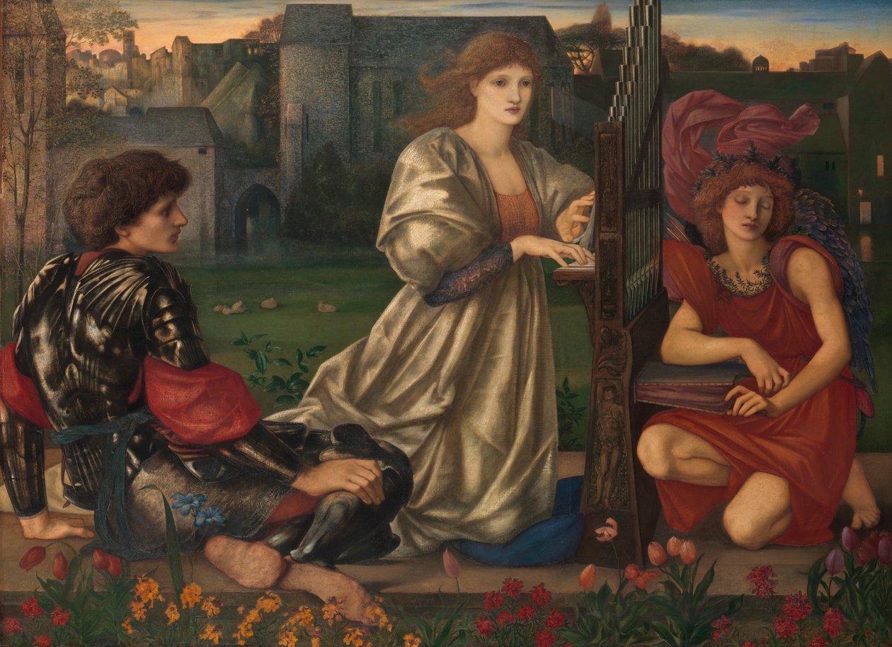 A szerelmes dal, 1868-77. alkotó: Edward Burne Jones