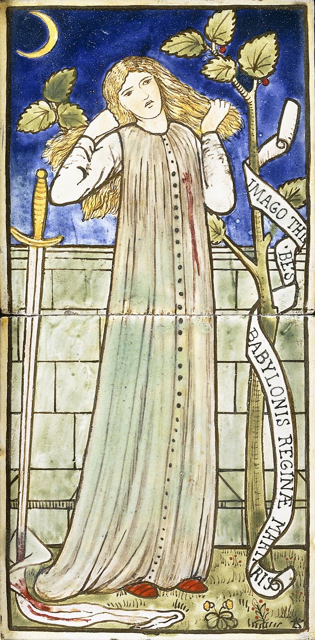 Thisbe", 1861-62 alkotó: Edward Burne Jones